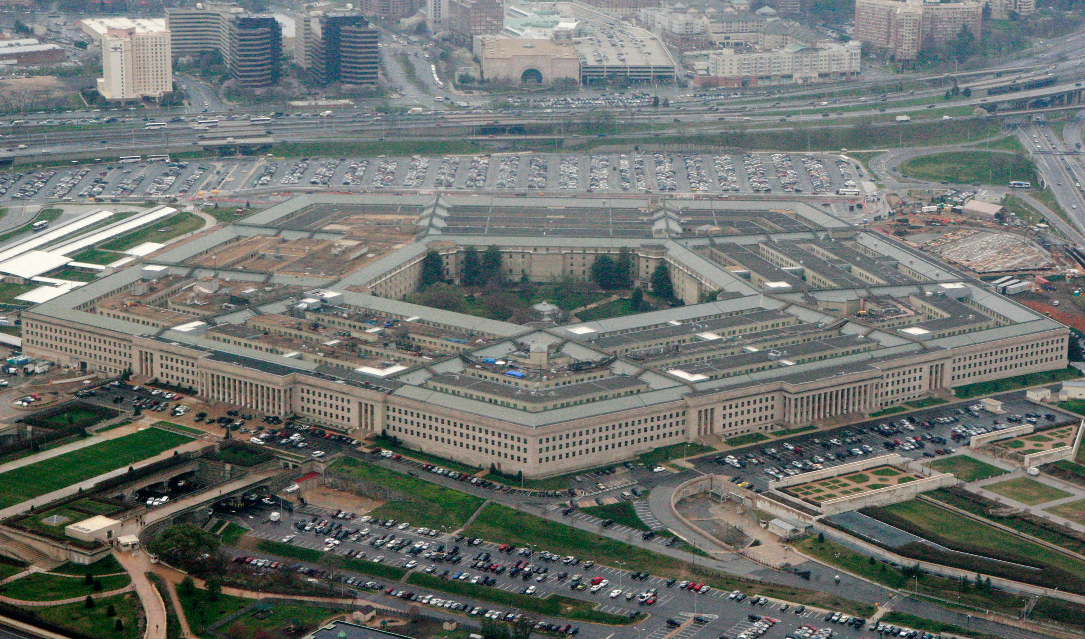 El Pentágono en Washington, 27 de marzo de 2008