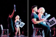Ricky Martin sufre un momento incómodo en el escenario de un concierto de Madonna