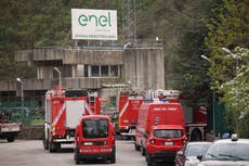 Al menos 3 muertos y 4 desaparecidos en una explosión en central hidroeléctrica cerca de Bolonia