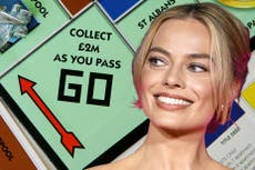 A la cárcel por un crimen cinematográfico: Margot Robbie produce una película sobre el juego Monopoly