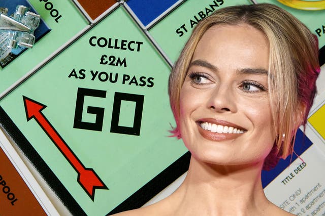 <p>Aburrido: Margot Robbie ha anunciado que está produciendo una adaptación cinematográfica del Monopoly</p>