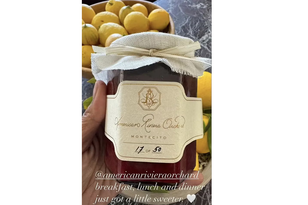 Megan's jam was put on sale in limited quantities and the posts were secretly circulated on social media.