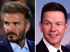 David Beckham demanda al actor Mark Wahlberg por pérdidas millonarias