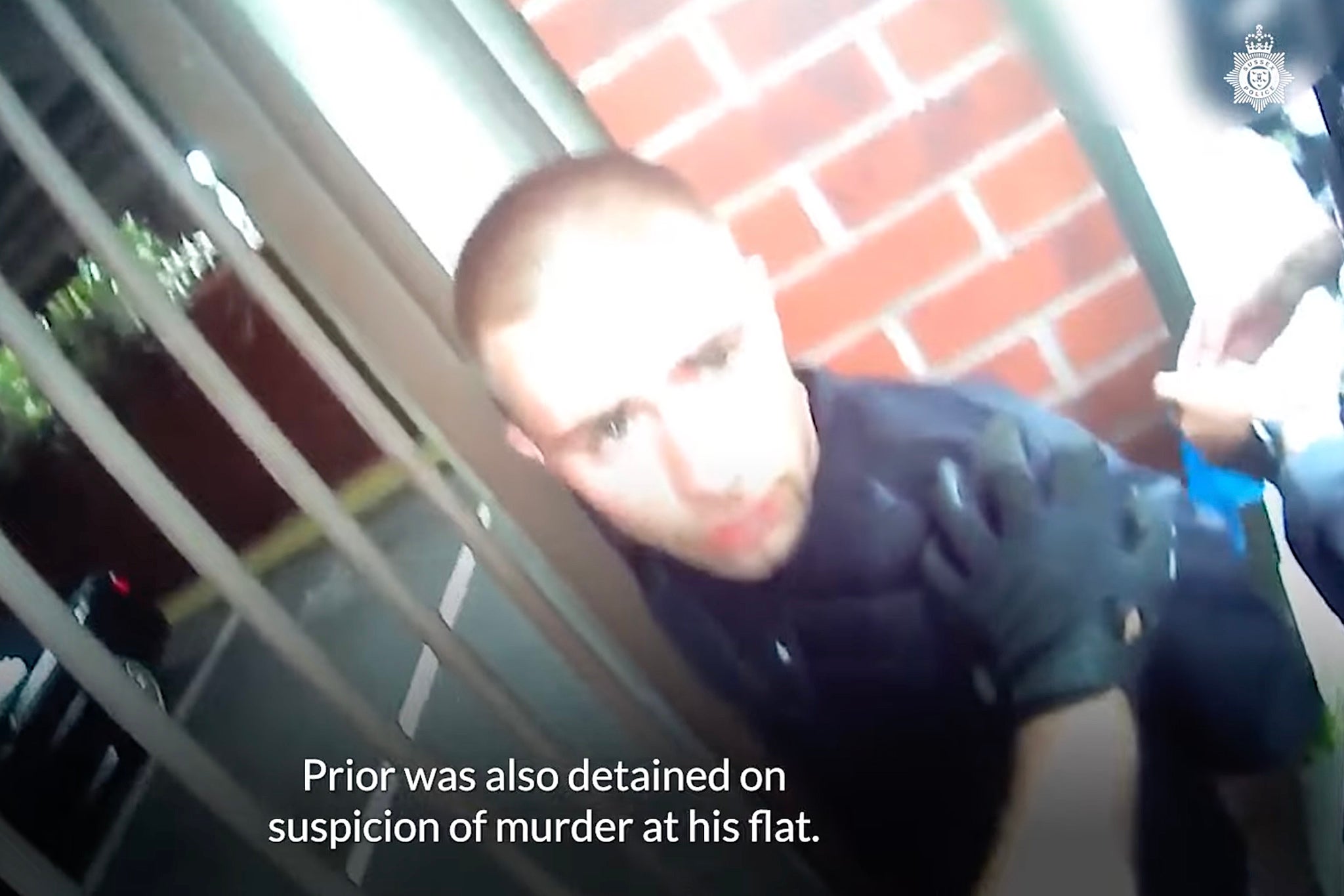 La policía detiene a Kaydon Prior en su casa poco después del asesinato