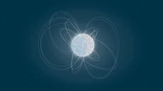 Científicos observan la potente llamarada procedente de un magnetar