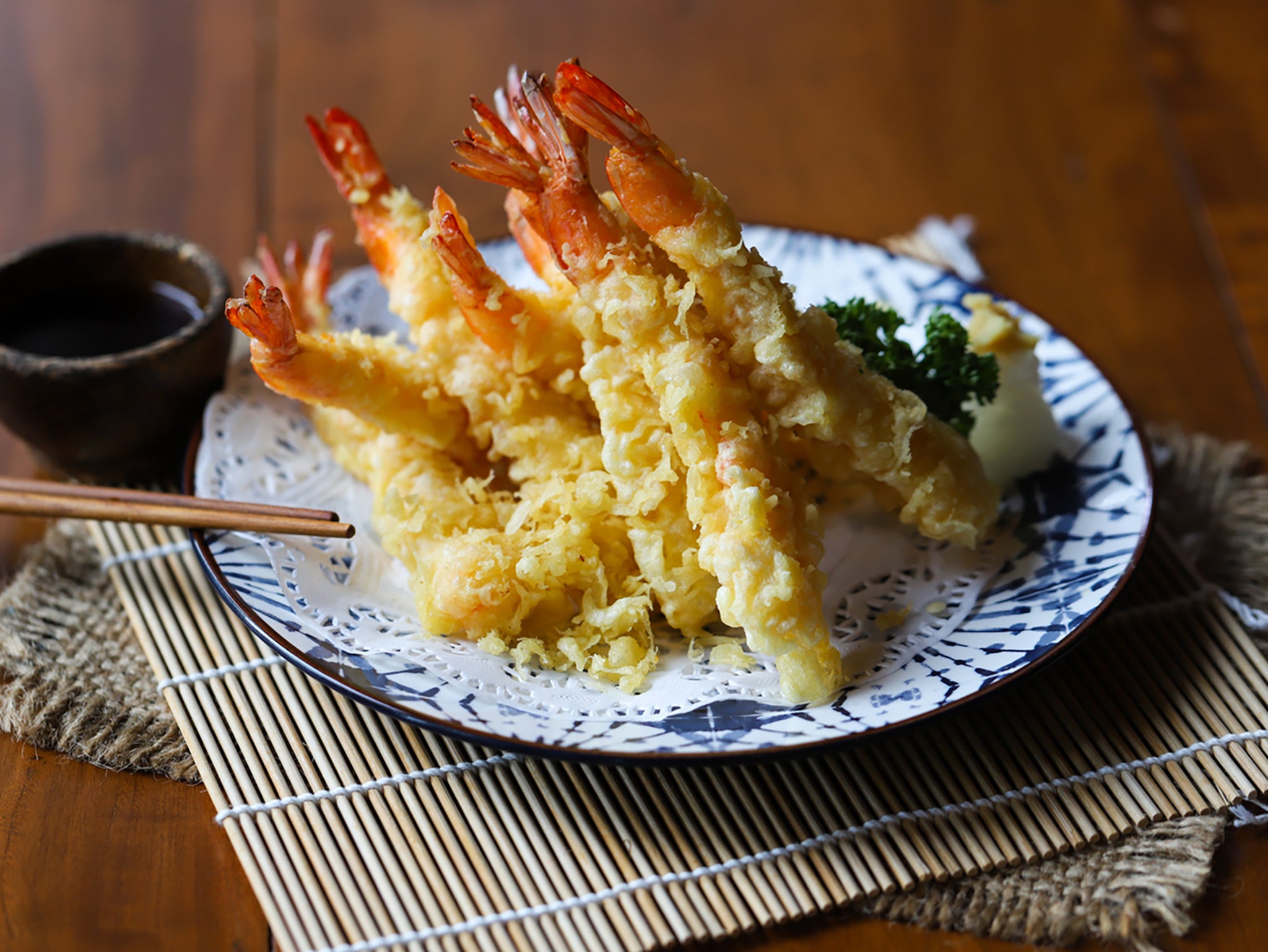 Los misioneros portugueses introdujeron en Japón el método de cocción occidental de la tempura