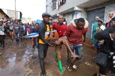 Al menos 70 muertos por inundaciones en Kenia; se prevén más lluvias durante fin de semana