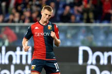 Serie A: Genoa derrota 3-0 a Cagliari y asegura la permanencia