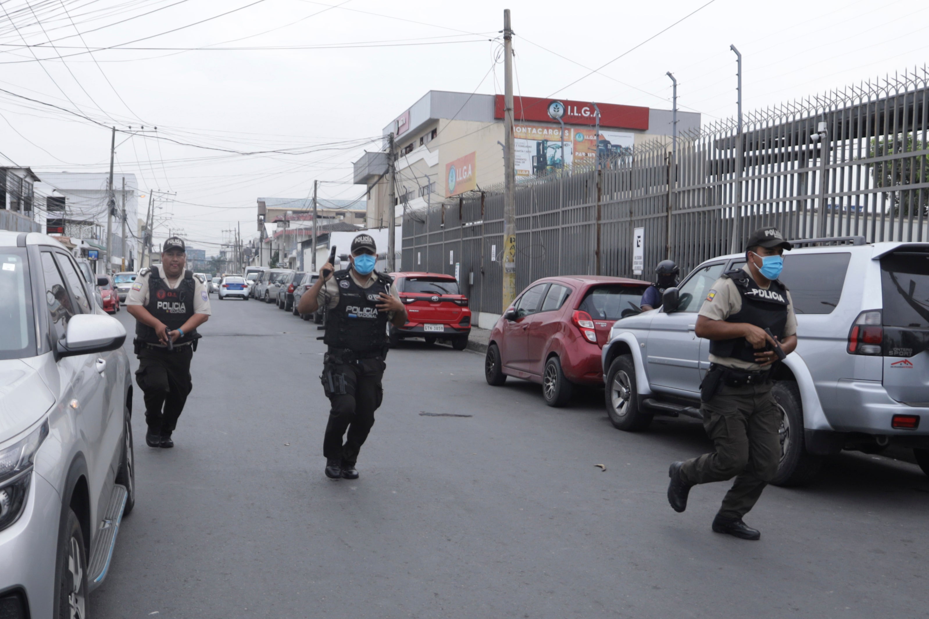 ECUADOR-VIOLENCIA-ATAQUE TELEVISIÓN