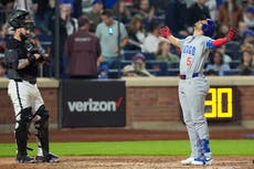 Cachorros arruinan sin hits de Severino y vencen 3-1 a Mets con cuadrangular de Morel