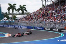 Con sabor a show latino, vuelve la F1 a Miami