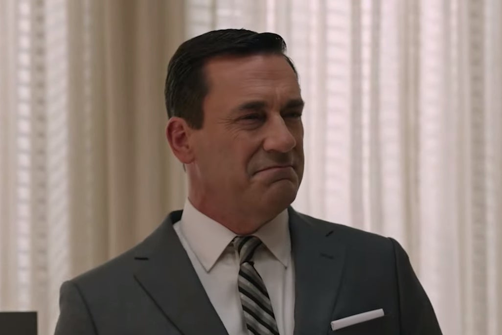 Jon Hamm retomó su personaje de 'Mad Men' en 'Sin glasear' de Netflix