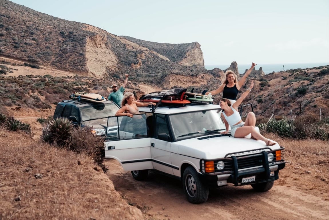 Kara y sus amigos en un viaje a Baja California, México