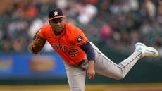 Valdez luce en 7 innings; Astros derrotan 5-2 a Tigres