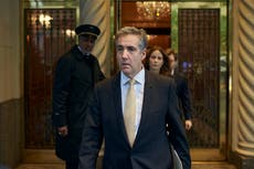 Defensa de Trump presiona a Cohen por sus delitos y mentiras en juicio contra el expresidente
