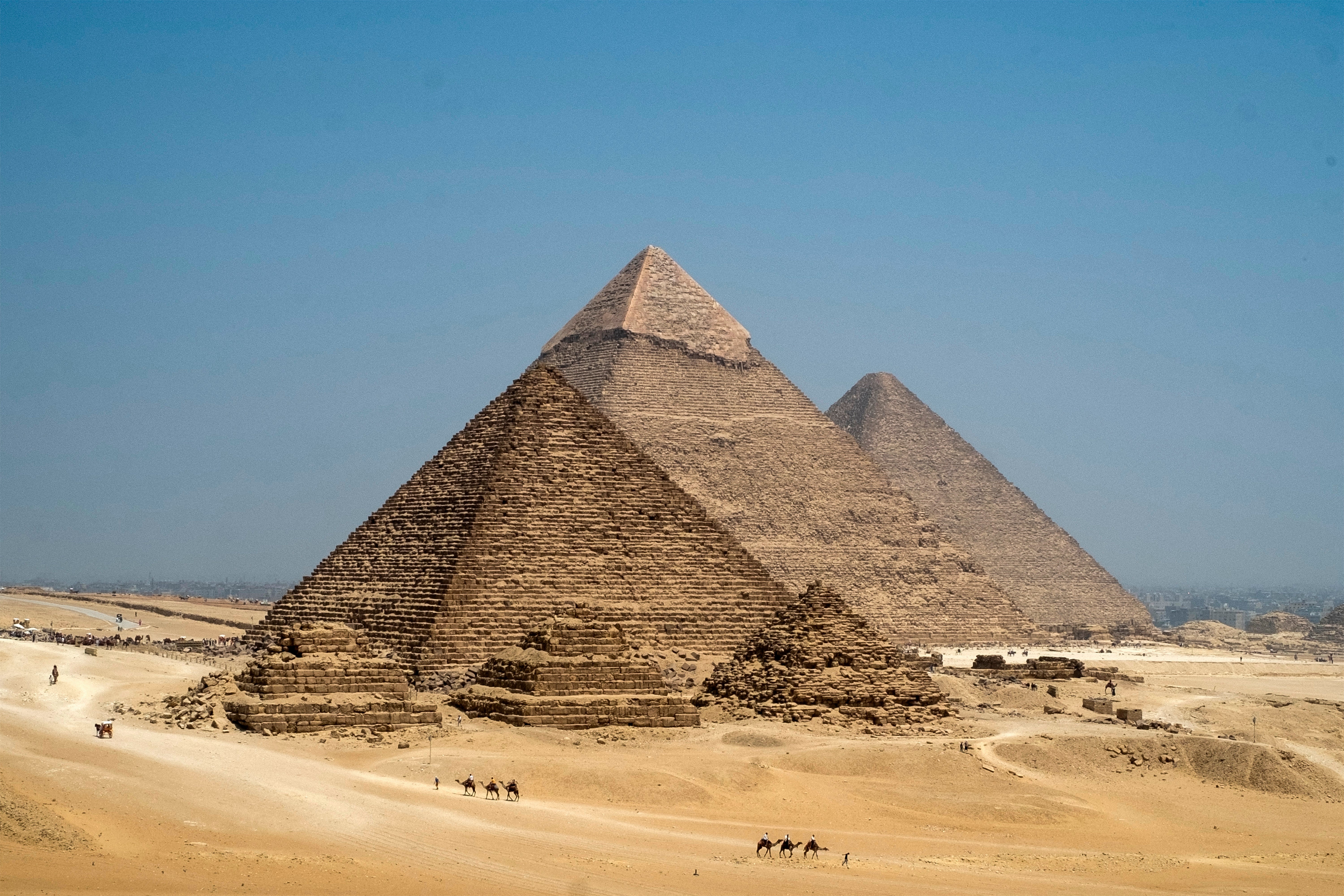 La construcción de las pirámides inició hace unos 4.700 años