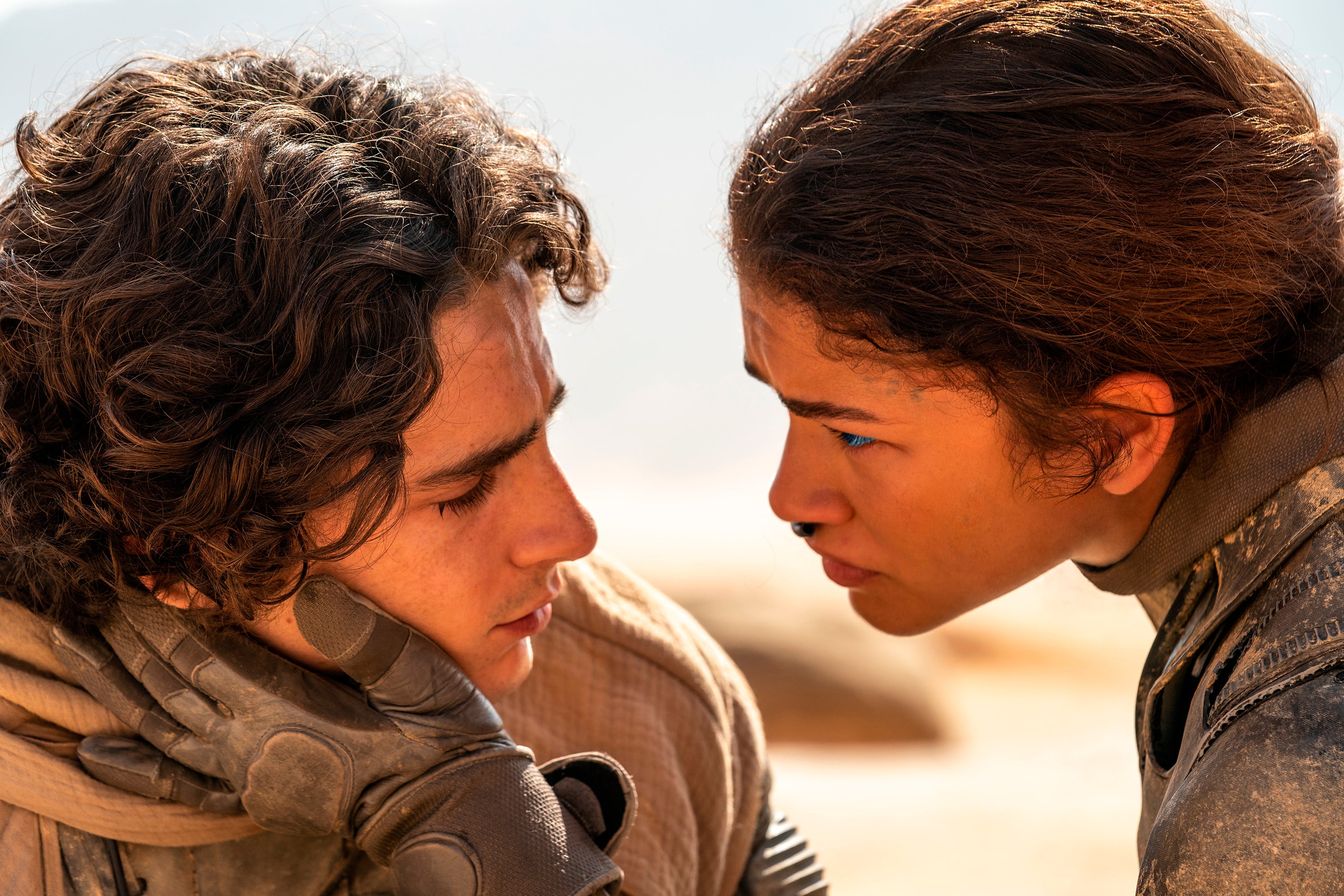 Duna Timothée Chalamet y Zendaya en ‘Duna: parte dos’