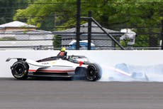 Siegel choca, mientras que Penske y McLaren vuelan en la última práctica rumbo a Indy 500