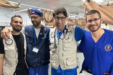 Atendían a oleadas de heridos en Gaza, y luego un ataque israelí atrapó a los médicos extranjeros