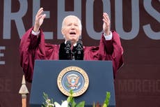 Biden pronuncia discurso de graduación en Morehouse College
