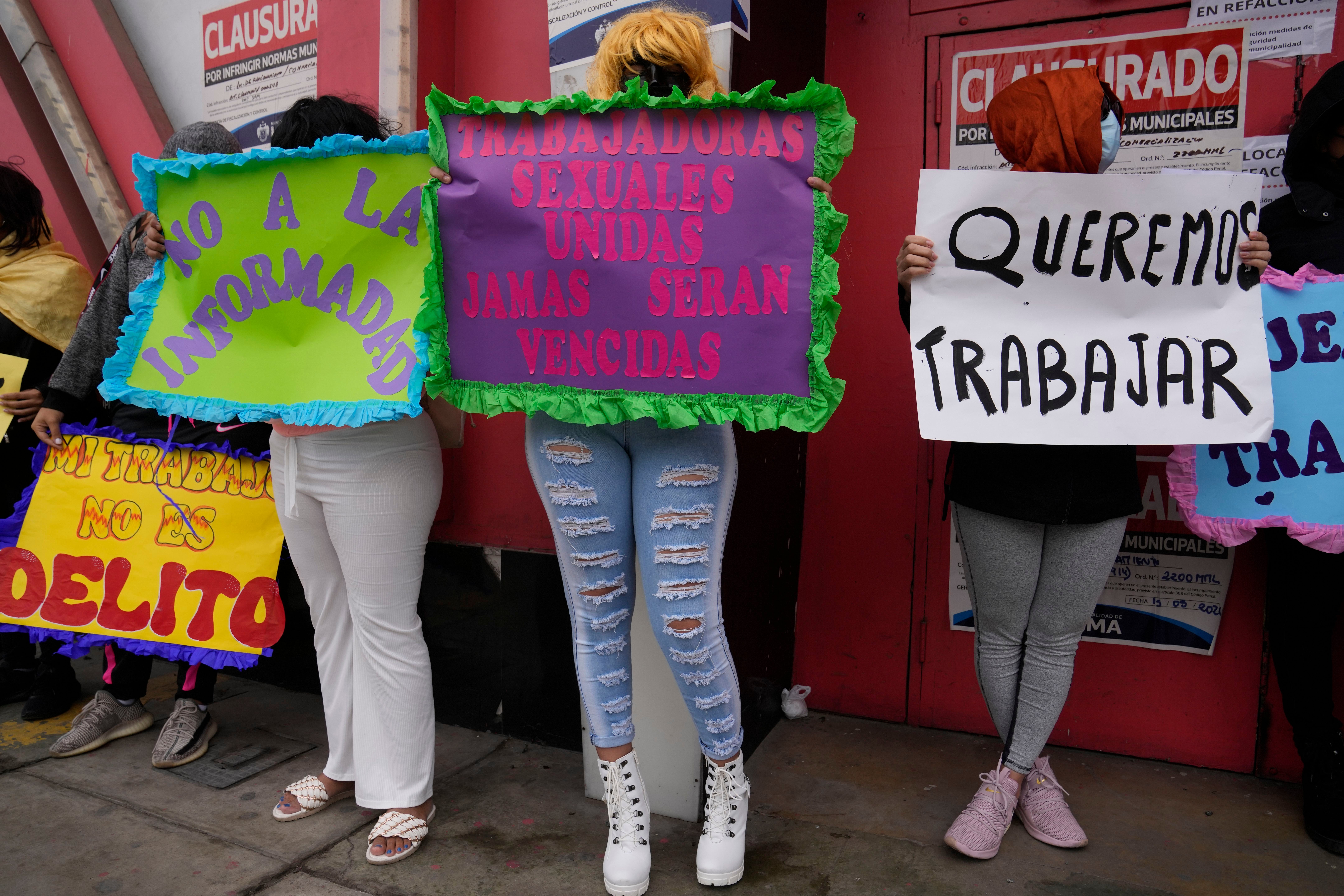 APTOPIX PERÚ-TRABAJADORAS SEXUALES