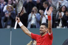 Djokovic celebra su cumpleaños 37 con victoria ante Hanfmann en Ginebra