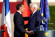 Macron inicia 1era visita de Estado de un presidente francés a Alemania en 24 años