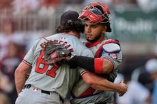 El zurdo novato Parker registra sólida apertura y Nacionales vencen 8-4 a Bravos