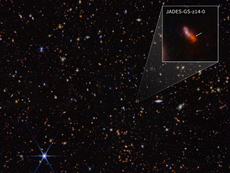 Telescopio James Webb de la NASA localiza las dos galaxias más antiguas jamás vistas