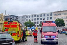Varias personas resultan heridas en un apuñalamiento en Mannheim, según policía de Alemania