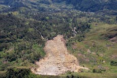 Premier de Papúa Nueva Guinea visita sitio de deslave donde murieron cientos