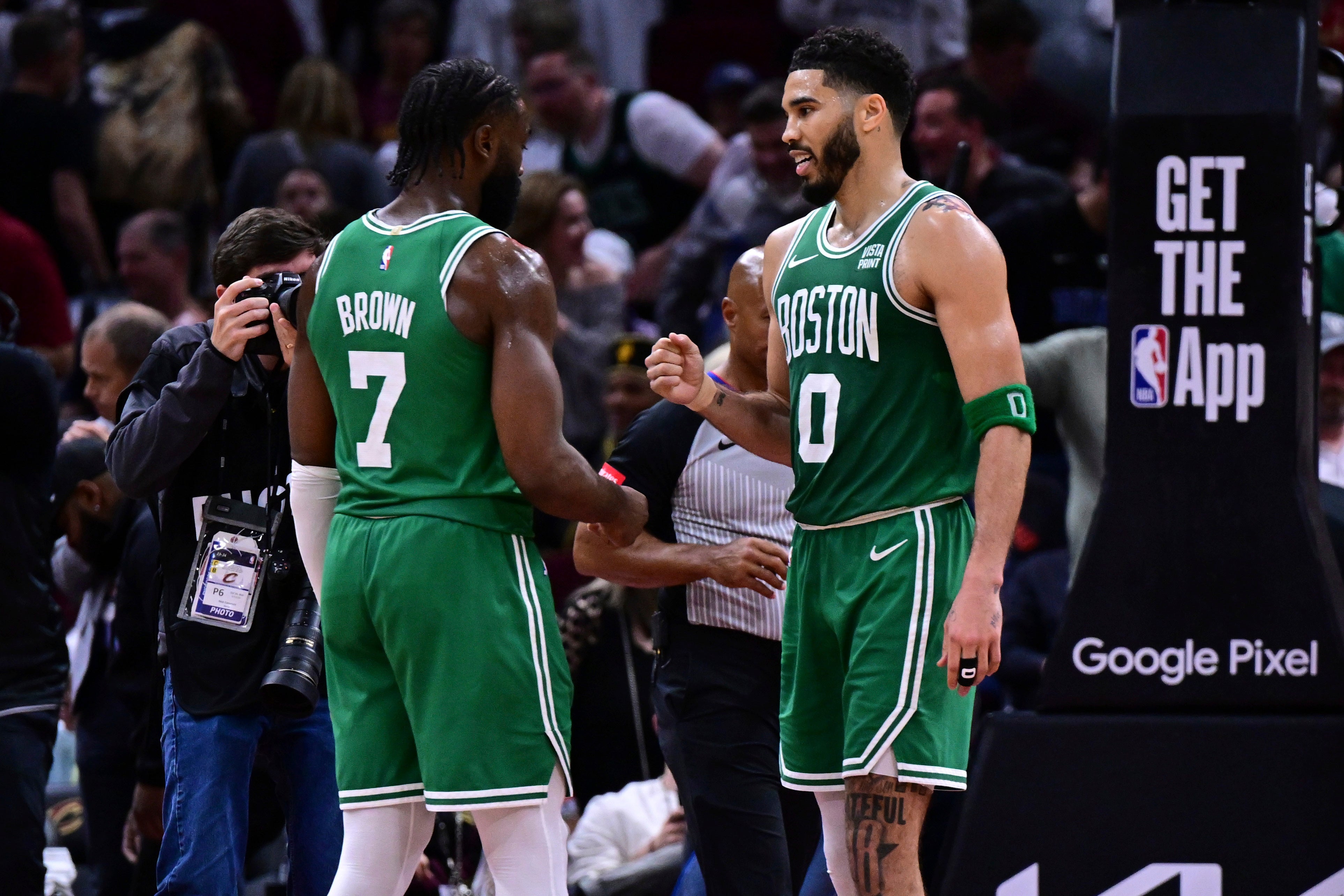 NBA-FINALES TATUM Y BROWN