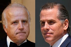 Republicanos en Congreso piden procesar penalmente al hijo y al hermano de Biden