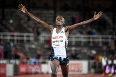 Keniano Kipruto, dueño del récord mundial de los 10K, sancionado seis años por dopaje