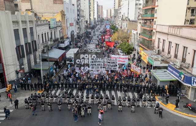ARGENTINA-PROTESTAS