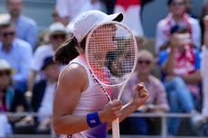 Swiatek enfrenta a Paolini en final femenina de Roland Garros
