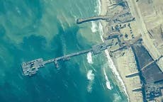 Muelle construido por EEUU en Gaza es reconectado tras reparaciones y permitiría ingreso de ayuda