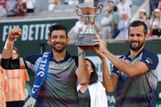 Arévalo y Pavic, campeones del dobles masculino en Roland Garros tras vencer a Bolelli y Vavassori