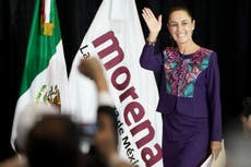 Presidente mexicano se reúne con Claudia Sheinbaum para planear la transición