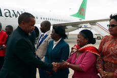 Fuerzas de seguridad siguen buscando el avión desaparecido con el vicepresidente de Malaui a bordo