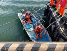 Taiwán investiga cómo un bote de pesca chino logró llegar a la desembocadura de un río estratégico
