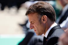 Macron llama a políticos moderados a reagruparse para derrotar a la ultraderecha en las elecciones