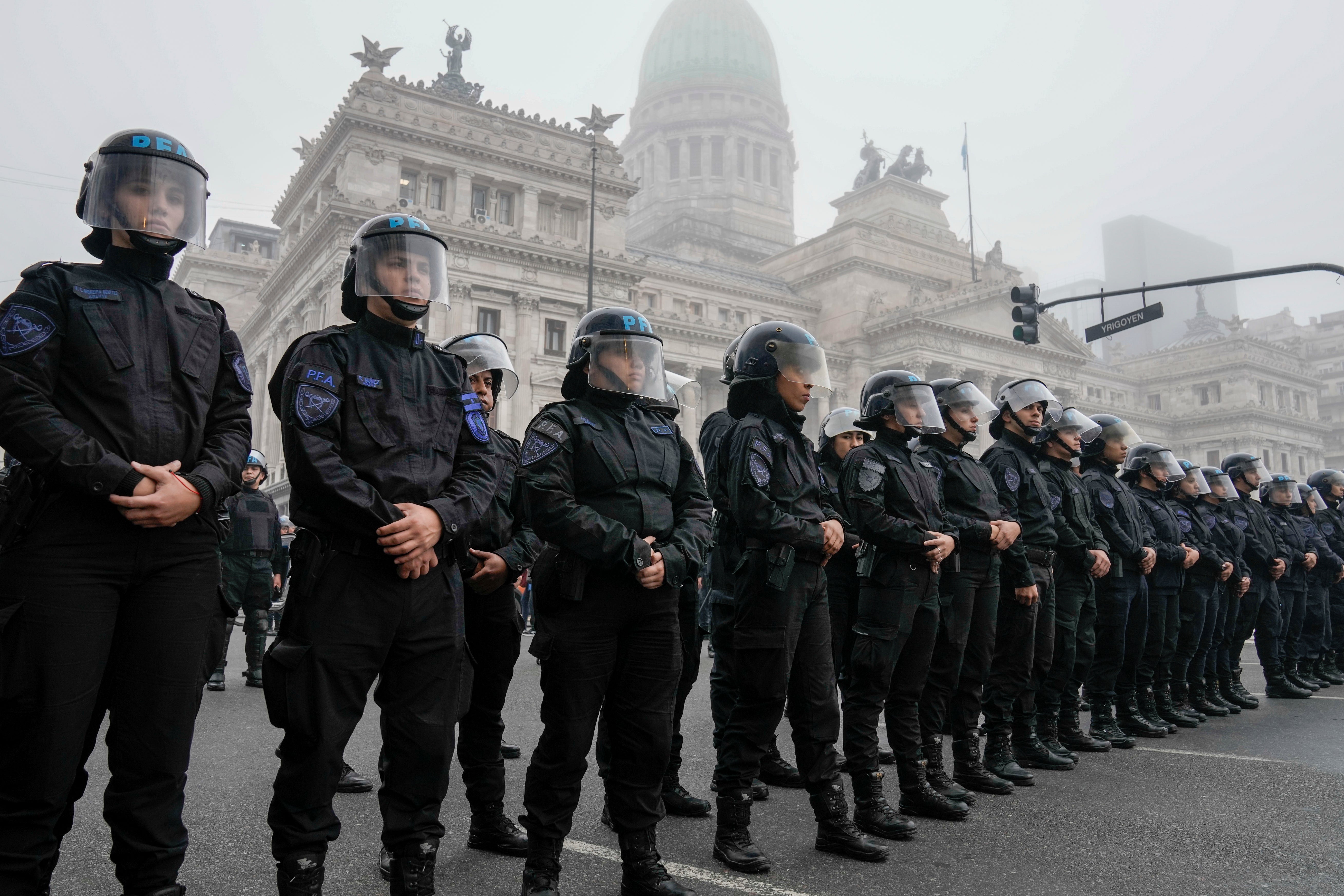 ARGENTINA-CONGRESO REFORMAS