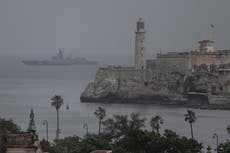 Barcos de guerra de Rusia llegan a La Habana tras realizar maniobras en el Atlántico