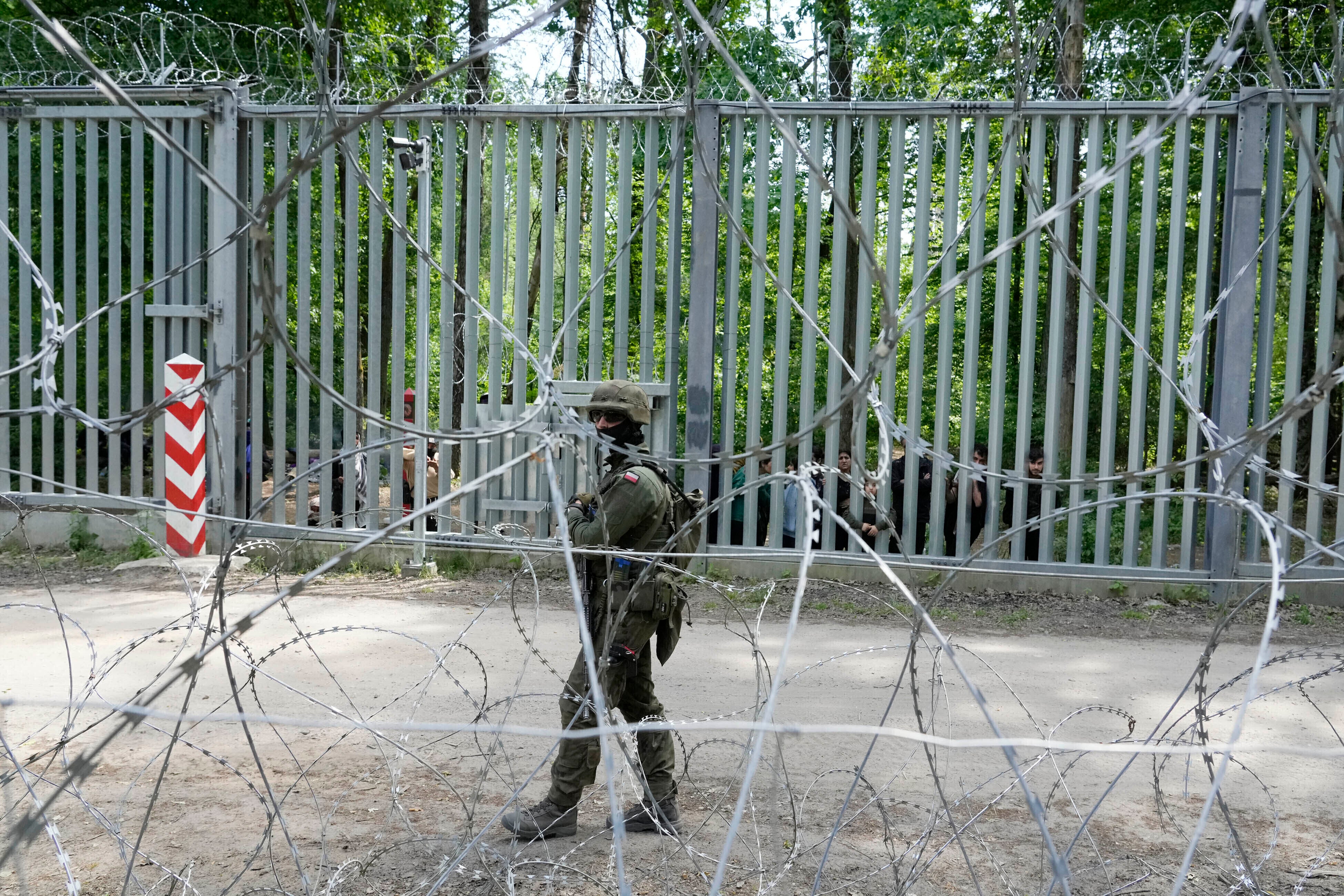 POLONIA-BIELORRUSIA-FRONTERA