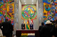 El presidente de Paraguay visita Bolivia y se reúne con Arce y empresarios