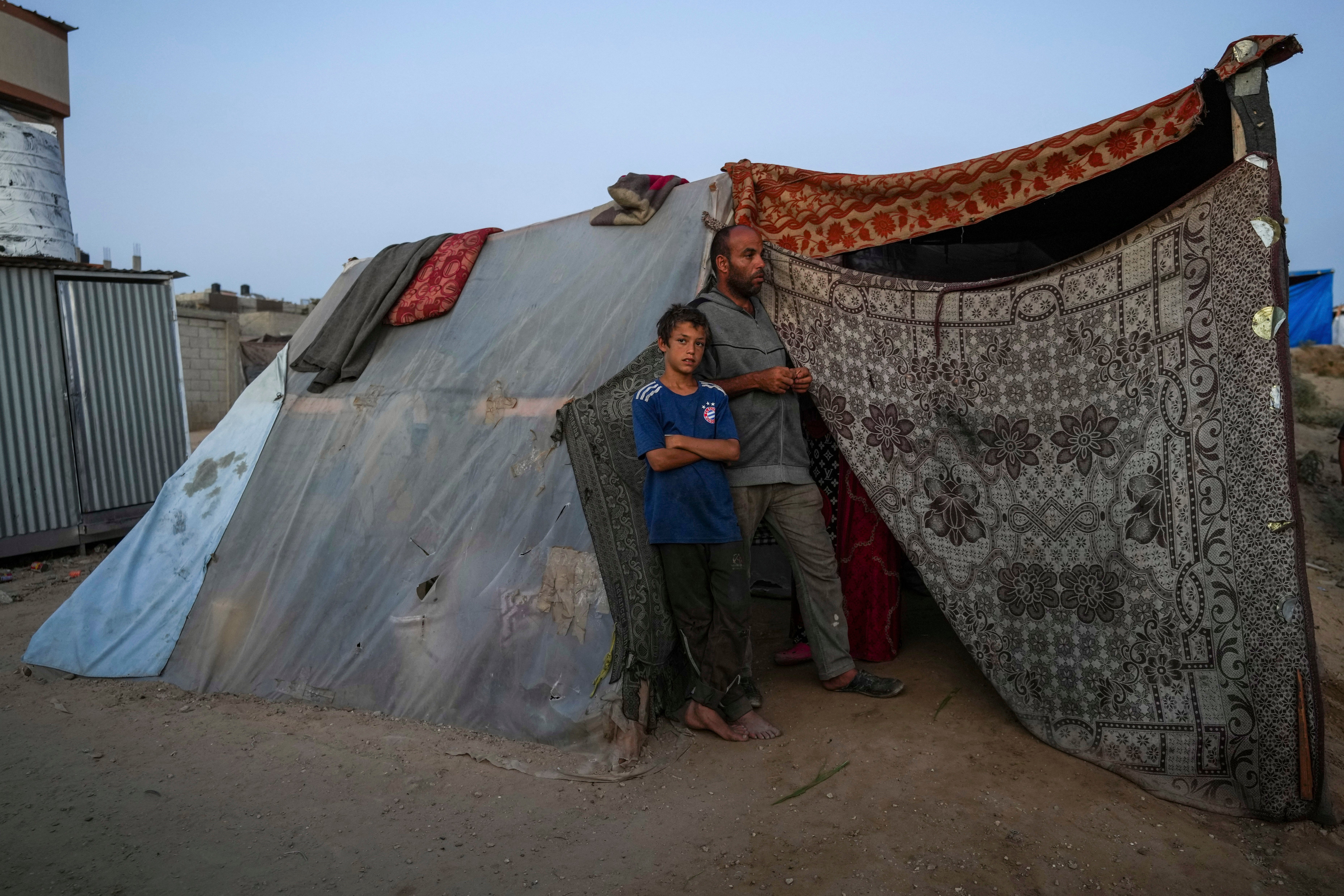 MOR-GEN ISRAEL-PALESTINOS-FIESTA DE LUTO