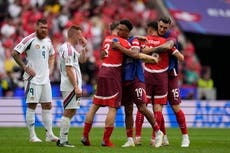 Suiza se aferra y vence 3-1 a Hungría en la Eurocopa 2024