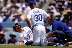 Ohtani logra 2do juego de dos jonrones en la campaña, Betts se lesiona; Dodgers vencen 3-0 a Reales