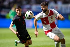 Croacia y Albania empatan 2-2 y quedan en una situación complicada en el Grupo B